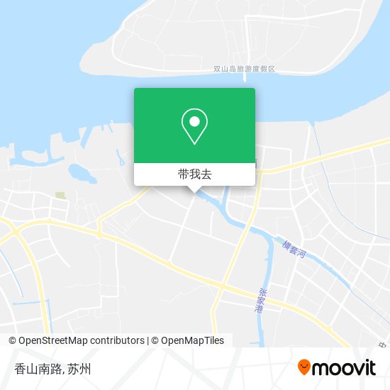 香山南路地图