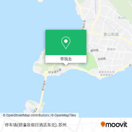 停车场(碧瀛谷假日酒店东北)地图