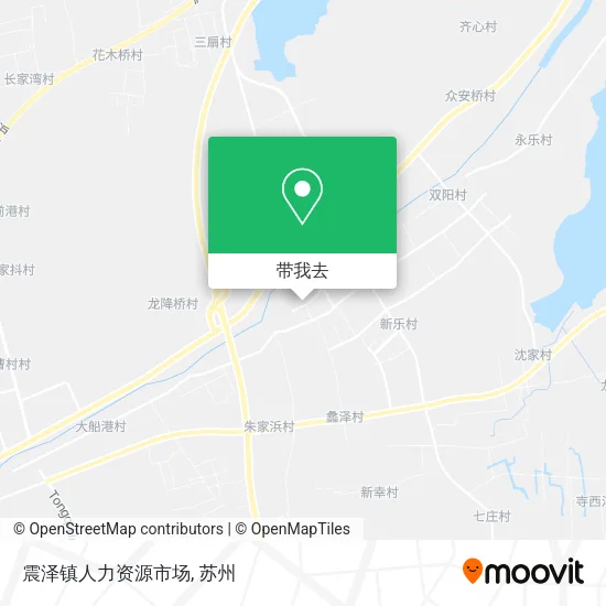 震泽镇人力资源市场地图