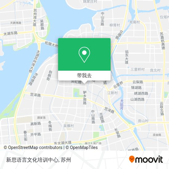 新思语言文化培训中心地图