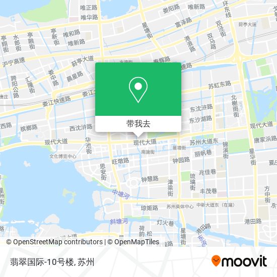 翡翠国际-10号楼地图
