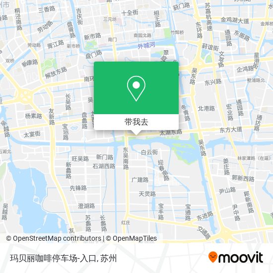 玛贝丽咖啡停车场-入口地图