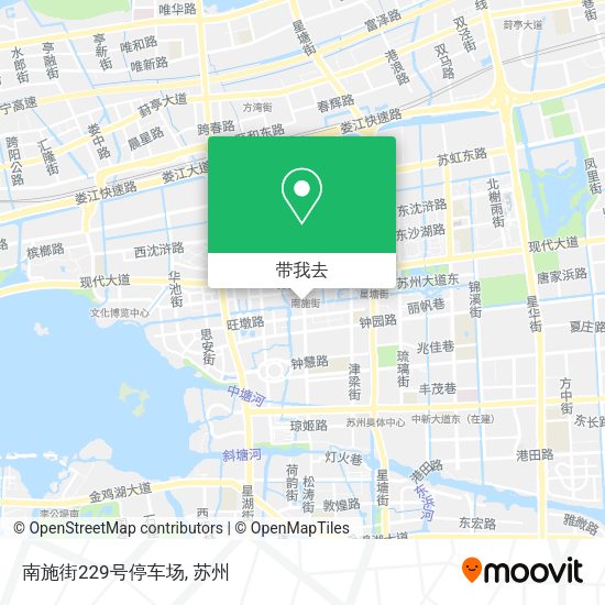 南施街229号停车场地图