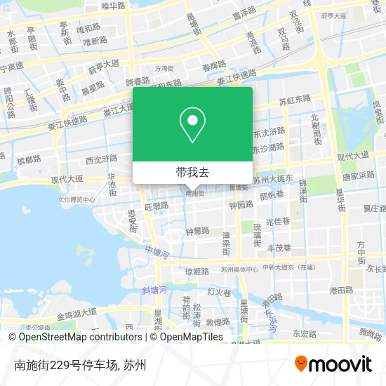 南施街229号停车场地图