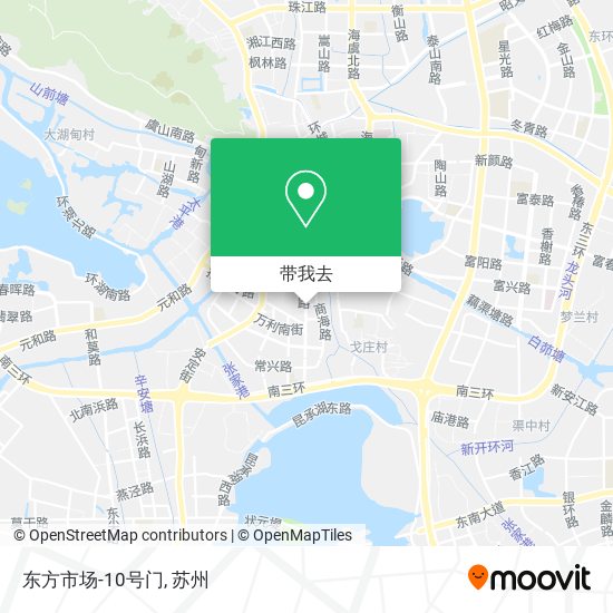 东方市场-10号门地图