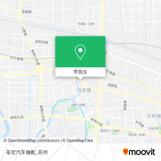 苓宏汽车修配地图