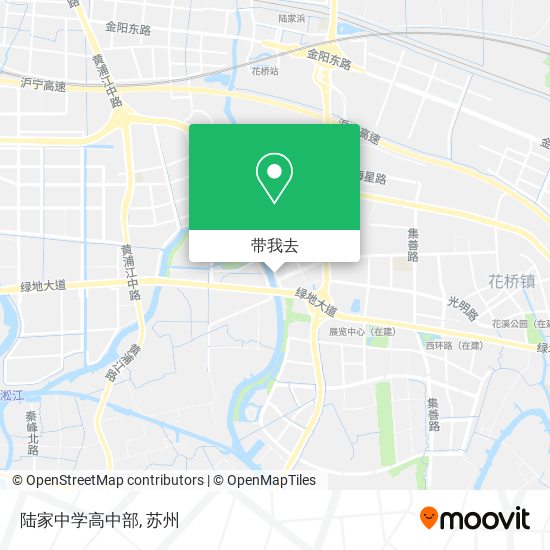 陆家中学高中部地图