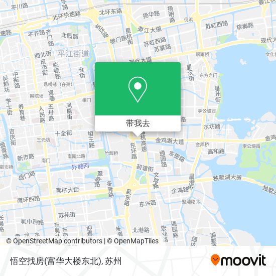 悟空找房(富华大楼东北)地图