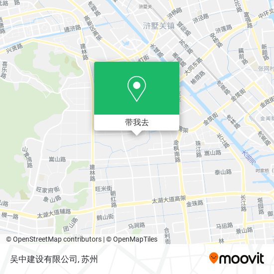 吴中建设有限公司地图