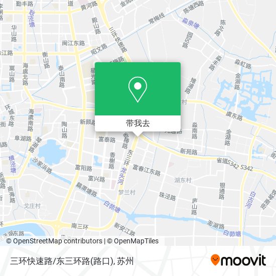 三环快速路/东三环路(路口)地图