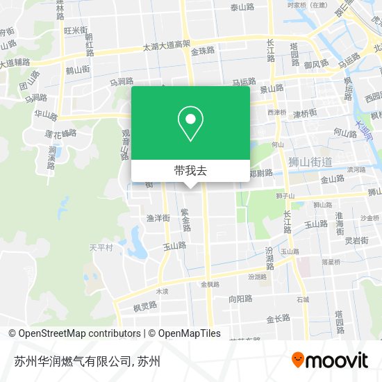 苏州华润燃气有限公司地图