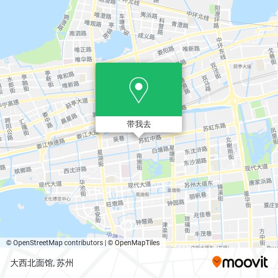 大西北面馆地图