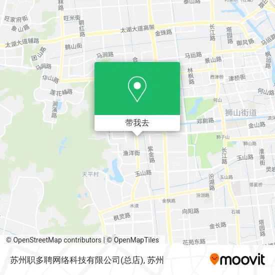 苏州职多聘网络科技有限公司(总店)地图
