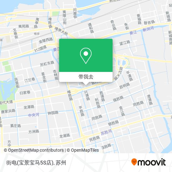 街电(宝景宝马5S店)地图