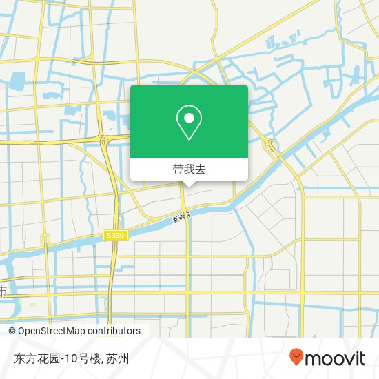 东方花园-10号楼地图