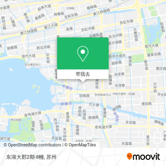 东湖大郡2期-8幢地图