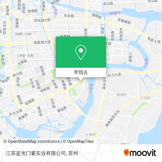 江苏蓝光门窗实业有限公司地图
