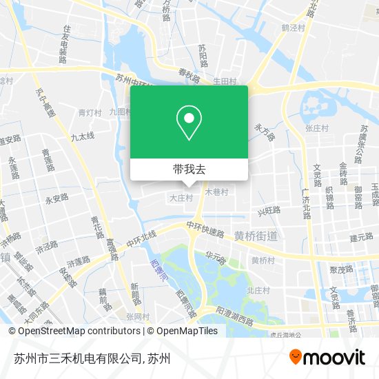 苏州市三禾机电有限公司地图