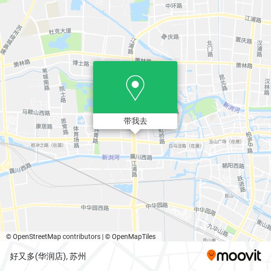 好又多(华润店)地图