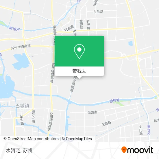 水河宅地图
