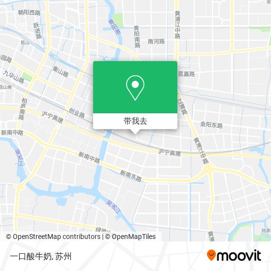 一口酸牛奶地图
