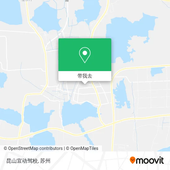 昆山宜动驾校地图