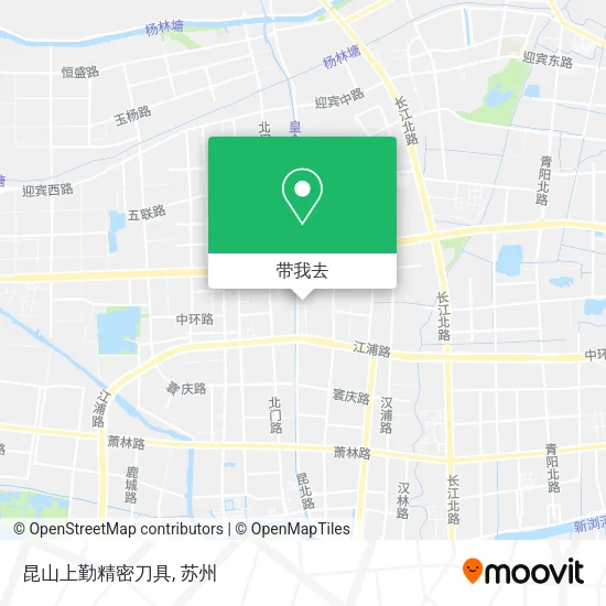 昆山上勤精密刀具地图