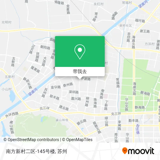 南方新村二区-145号楼地图