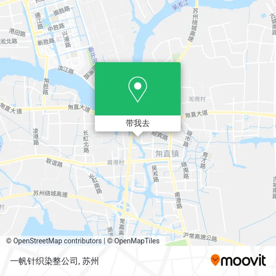一帆针织染整公司地图