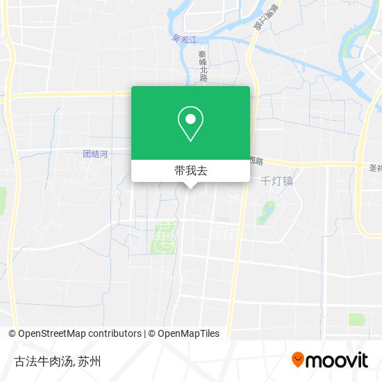 古法牛肉汤地图