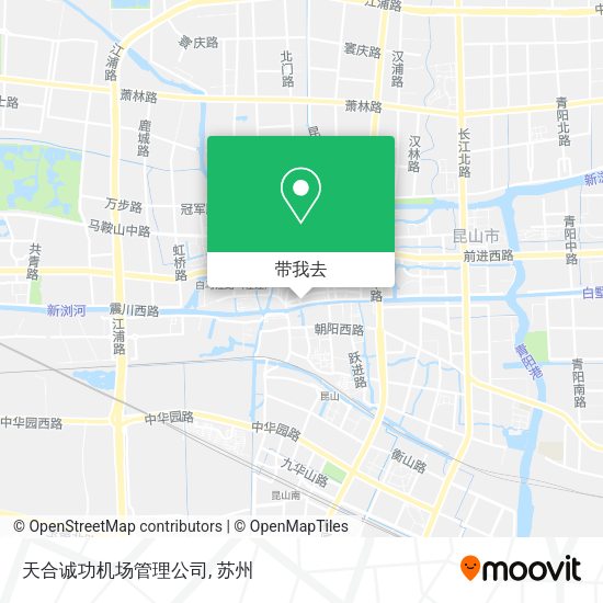 天合诚功机场管理公司地图