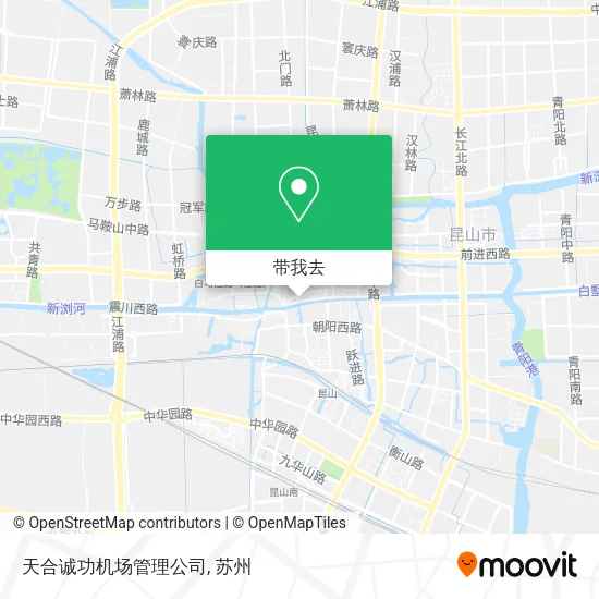 天合诚功机场管理公司地图