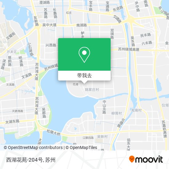 西湖花苑-204号地图