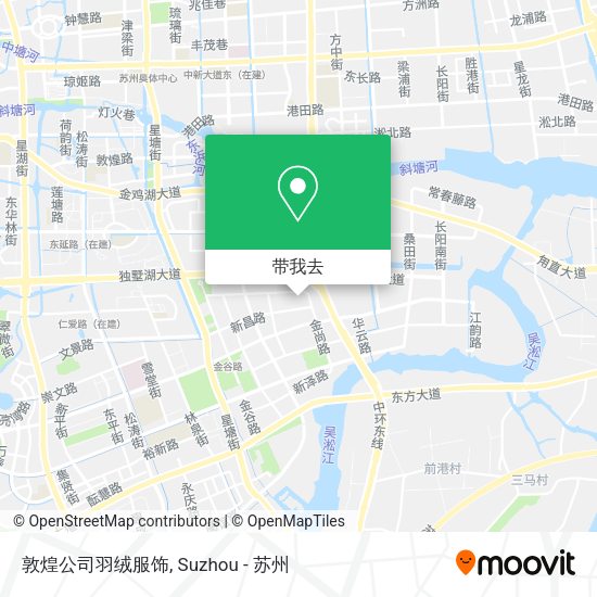 敦煌公司羽绒服饰地图