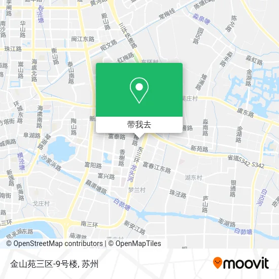 金山苑三区-9号楼地图