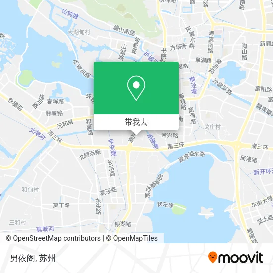 男依阁地图