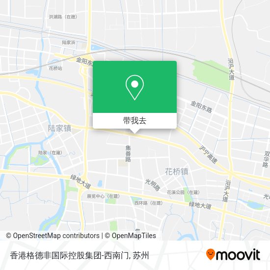 香港格德非国际控股集团-西南门地图