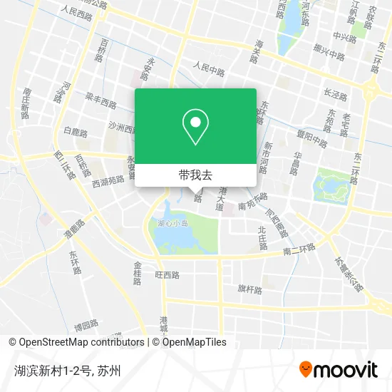 湖滨新村1-2号地图