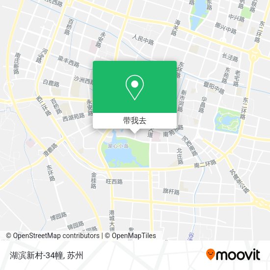 湖滨新村-34幢地图