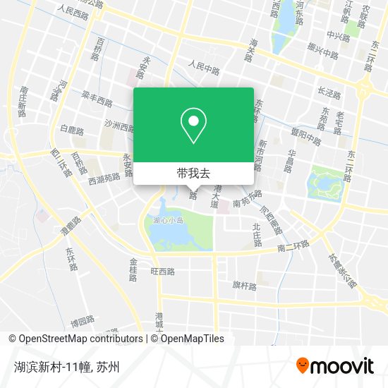 湖滨新村-11幢地图
