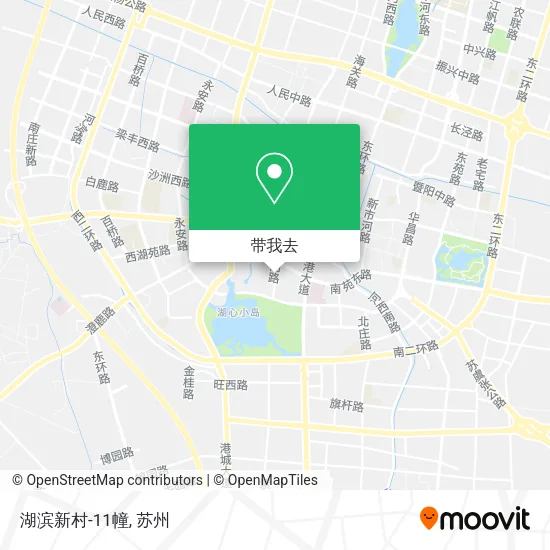 湖滨新村-11幢地图