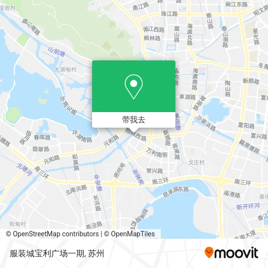 服装城宝利广场一期地图