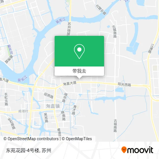 东苑花园-4号楼地图