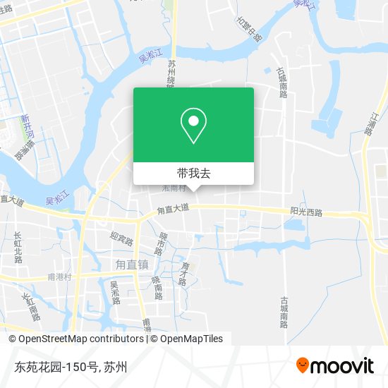 东苑花园-150号地图