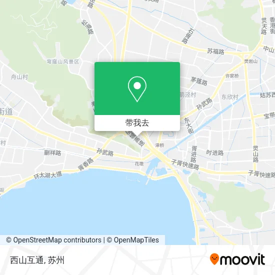 西山互通地图