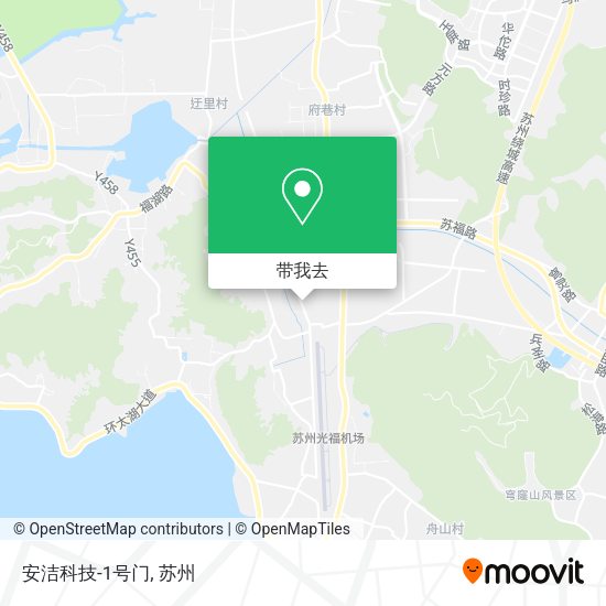 安洁科技-1号门地图