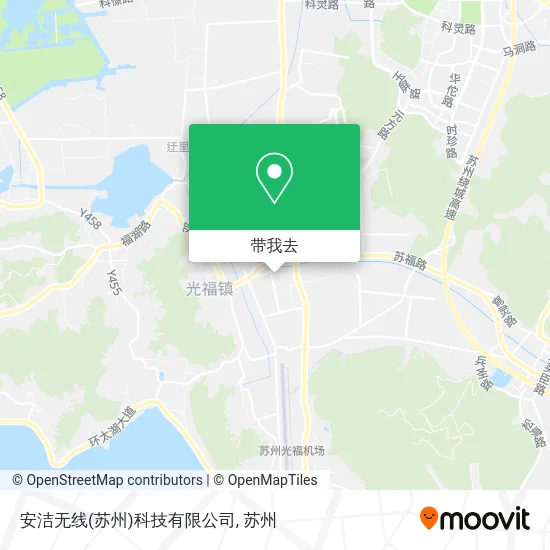 安洁无线(苏州)科技有限公司地图