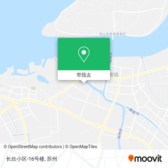 长欣小区-16号楼地图