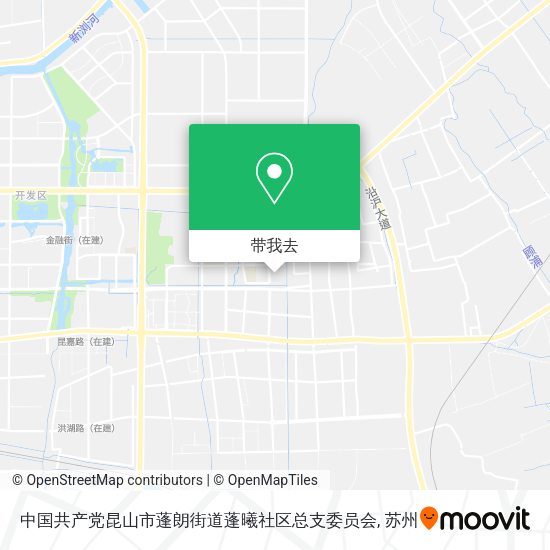 中国共产党昆山市蓬朗街道蓬曦社区总支委员会地图