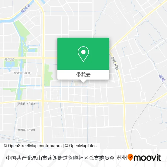 中国共产党昆山市蓬朗街道蓬曦社区总支委员会地图